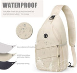 Crossbody Bags for Women Men Trendy Sling Bag Bakpack Casual Chest Bag with Convertible Shoulder Strap