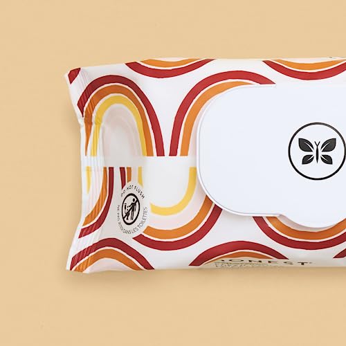 The Honest Company Clean Conscious Multi-Use Wipes | Hypoallergenic + Unscented for Sensitive Skin | Over 99% Water, Compostable, Plant Based, Baby Wipes | Rose Blossom, 288 Count