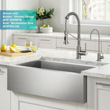 KRAUS Purita 100% Lead-Free Kitchen Water Filter Faucet in Spot Free Stainless Steel, FF-100SFS