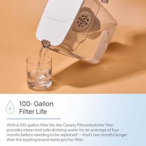 Clearly Filtered Water Pitcher Replacement Filter (Single)
