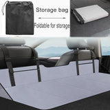 Non-Inflatable Car Mattress Back Seat Bed Extender Portable Folding Camping Travel for Sleeping