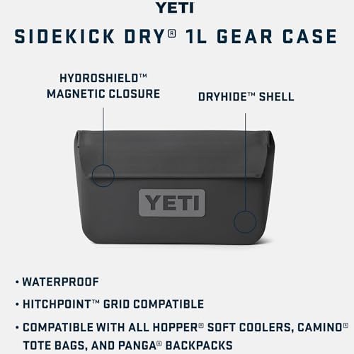 YETI Sidekick Dry Waterproof Gear Case and Bag Accessory