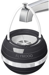 Bath Water Filter for Tub Faucet - 8 Stages Bathtub Water Filter Reduces Contaminants for Softer, Smoother Skin - 2,500 Gallons of Filtration, BPA Free (Black)