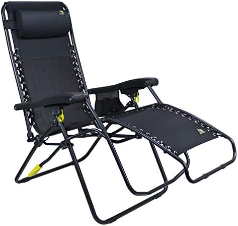 GCI Outdoor FreeForm Zero Gravity Chair, Black