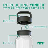 YETI Yonder Water Bottle with Yonder Chug Cap, Lightweight, Leakproof and BPA-Free