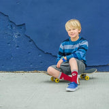 For Bare Feet Unisex Kid's NFL MVP Crew Sock Youth