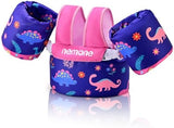 NEMONE Toddler Swim Vest for 22-70 lbs Kids Floaties Swim Jacket with Arm Water Wings for Girls Boys 2 3 4 5 6 7 Years Old Sea Beach Pool