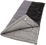 Coleman Biscayne Big & Tall 40°F Sleeping Bag, Fits Adults up to 6ft 4in Tall, No-Snag Zipper with Stuff Sack Included, Machine Washable