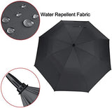 G4Free 47/54/62/68 Inch Automatic Open Golf Umbrella Oversize Extra Large Double Canopy Vented Windproof Waterproof Stick Umbrellas