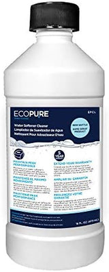 EcoPure EPCL Water Softener Cleaner, 16 Fl Oz (Pack of 1), Off- White