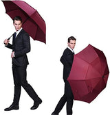 G4Free 47/54/62/68 Inch Automatic Open Golf Umbrella Oversize Extra Large Double Canopy Vented Windproof Waterproof Stick Umbrellas