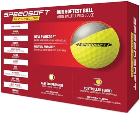 TaylorMade Golf Speed Soft Ink Golf Balls