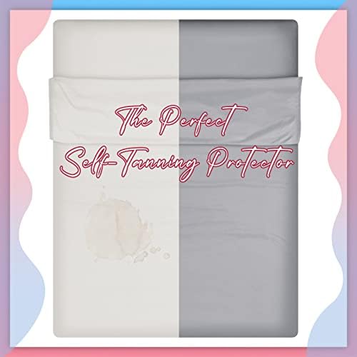 Irenare Self Tan Sleep Sack Breathable Self Tanning Sheet Protector for Bed Travel Sleeping Bag Camping and Sheet Liner for Outdoor Travel Hiking