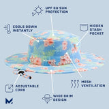 MISSION Cooling Anywhere Wide Brim Bucket Hat