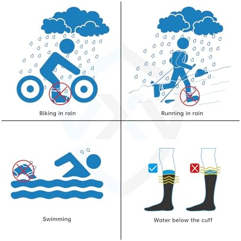 DexShell Waterproof Socks for Men & Women, Ultralite for Hiking Walking Outdoor Activities in Cold Wet Weather, Unisex Ankle