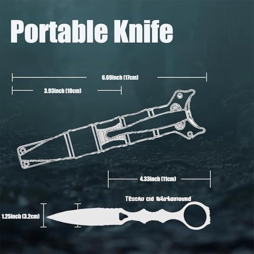 Portable Fixed Blade Knife With Sheath 440c Steel Blade Camping Knife Portable Straight Knife With Kydex Sheath With Sheath And Clip