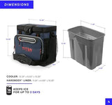 Arctic Zone Titan Deep Freeze Cooler - Zipperless Hardbody Cooler - Small & Large Capacity- Beach & Camping Cooler - Deep Freeze Insulation, HardBody Liner, and SmartShelf