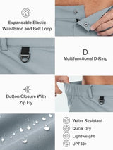 NORTHYARD Men's Casual Cargo Shorts Lightweight 9" Hiking Golf Work Quick Dry Camping Outdoor Travel Fishing with 7 Pockets