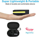 COSOOS Original 2 Rechargeable Headlamp Flashlight w/Red Light & Carry Case,1000 Lumen Bright LED Head Lamp Wide Beam, Motion Sensor, 2.4 oz Lightweight Headlight for Hiking & Camping Gear