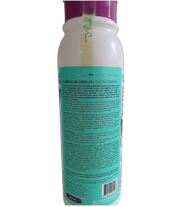 KABA Kit Intensivo: Shampoo de Cebolla, Bio Mascarilla y Tónico para Crecimiento Capilar