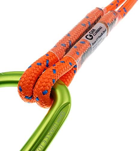 GM CLIMBING 8mm (5/16") Prusik Swen Eye-to-Eye Pre-Sewn 30 inch / 45 inch