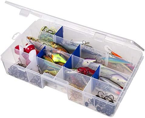 Flambeau Outdoors 7004R Tuff Tainer, Fishing Tackle Tray Box, Includes [9] Zerust Dividers, 16 Compartments