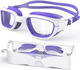 Kids Swim Goggles,Swimming Goggles for Kids 6-14, Anti-Fog UV Protection Pool Glasses for Boys Girls