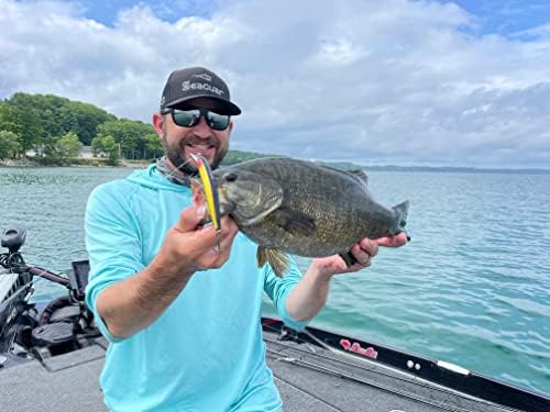 Seaguar InvizX Multi-Species Fishing Line for Casting, Live Bait, Freshwater, 100% Fluorocarbon, Clear, Multiple Sizes