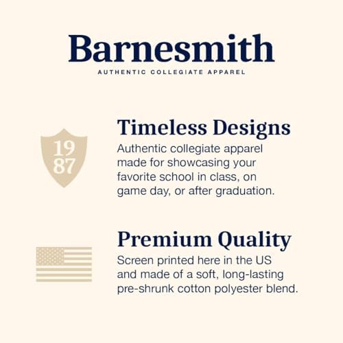 Barnesmith Hooded Sweatshirt, Unisex, Cotton/Poly Blend, Heritage Logo