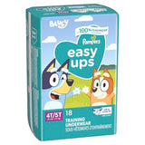 Pampers Training Pants - Easy Ups Boys & Girls Bluey - Size 2T-3T, 140 Count, Children's Potty Underwear (Packaging May Vary)