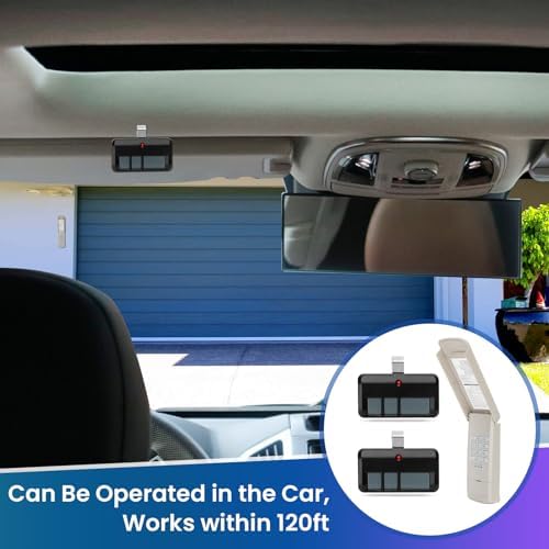 for liftmaster Craftsman Chamberlain Garage Door Opener Keypad Remote Universal, 893MAX 893LM 373LM 971LM 877MAX 877LM G940EV-P2 CMXZDCG440 878MAX