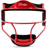 Champion Sports Steel Softball Face Mask - Classic Fielders Masks for Adults - Durable Head Guards - Premium Sports Accessories for Indoors and Outdoors - Multiple Styles
