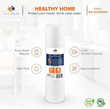 Aquaboon 5 Micron 20 x 4.5 Whole House Sediment Filter Cartridge 20 inch Water Filter Replacement Compatible with DGD-5005-20, FP25B, AP810-2, 4-Pack