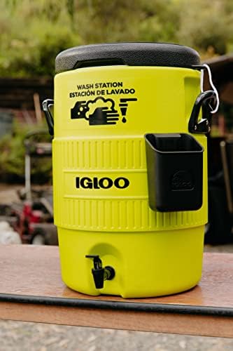 Igloo Sports Cooler Water Beverage Dispenser, Insulated 5 & 10 Gallon Water Cooler, Insulated Drink Dispenser with Spout, Portable Handwashing Stations