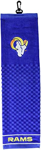 Team Golf NFL Embroidered Golf Towel, Checkered Scrubber Design, Embroidered Logo