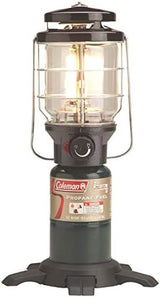Coleman NorthStar 1500 Lumens Gas Lantern with Matchless Lighting, Folding Propane Lantern with Mantles & Globe for Camping, Power Outage, Outdoor Lighting, & More