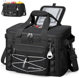 Maelstrom Soft Sided Cooler Bag, 30/40 Can Collapsible Insulated Ice Chest, Large Leakproof Camping & Travel Cooler for Kayaking & Beach