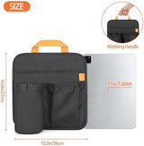 Beach Chair Cup Holder, Chair Side Organizer Easily Attached to Armrest with 2 Self-Adhesive Fastener Strap, Hanging Chair Attachment for Water Bottle, Sunglasses, Phone, Snack, etc..