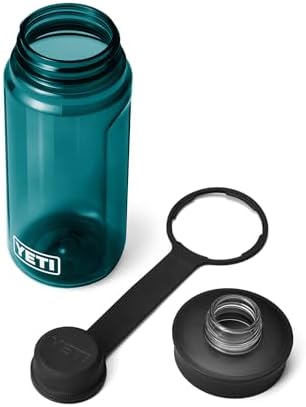 YETI Yonder Water Bottle with Yonder Tether Cap, Lightweight, Leakproof and BPA-Free