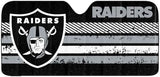 Fanmats NFL Windshield Sun Auto Shade, Sun Shield Sun Visor Accordion tri-fold for Storage 59" x 29.5", Colorful Team Design