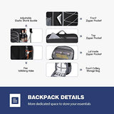 Maelstrom Cooler Backpack - 35/50 Can Insulated Soft Cooler Lunch Bag for Camping, Beach, Hiking & Shopping