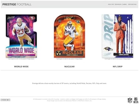 2024 Panini Prestige Football Trading Cards Blaster Box