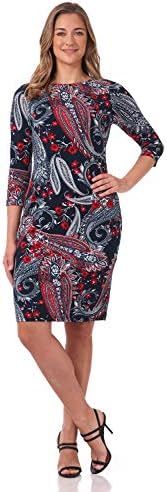 Rekucci Women's Classic Chic Shift Dress