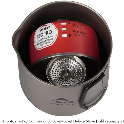 MSR Titan Ultralight Titanium Camping Kettle