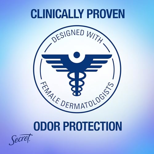 Secret Whole Body Deodorant Cream for Women, Peach & Vanilla Blossom Scent, Aluminum Free Deodorant, 72 HR Odor Protection, 3.0 oz