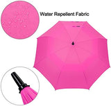 G4Free 47/54/62/68 Inch Automatic Open Golf Umbrella Oversize Extra Large Double Canopy Vented Windproof Waterproof Stick Umbrellas