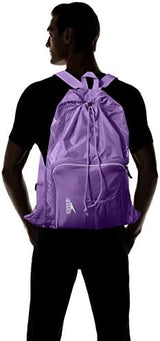 Speedo Unisex-Adult Drawstring Deluxe Ventilator Mesh Equipment Bag