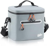 Soft-Sided Cooler Bag, 7/16/30 Can Portable Ice Chest Box, Waterproof, Leak-Proof, Insulated Cooler for Lunch, Beach, Drink, Beverage, Travel, Camping, Picnic