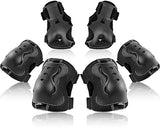BOSONER Kids/Youth Knee Pad Elbow Pads Guards Protective Gear Set for Roller Skates Cycling BMX Bike Skateboard Inline Skatings Scooter Riding Sports