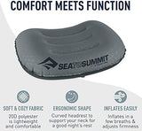 Sea to Summit Aeros Ultralight Inflatable Camping and Travel Pillow, Regular (14.2 x 10.2), Sea Foam
